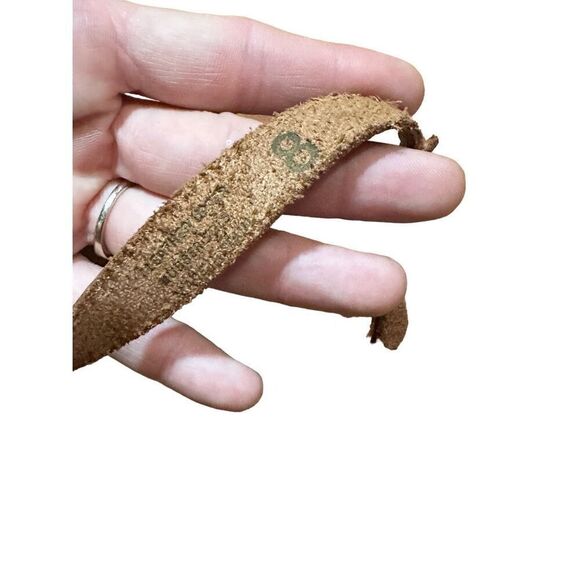 YOKONO Leather Sandals Ibiza Brown Terracotta womens size 8 Toe Loop - Picture 5 of 10